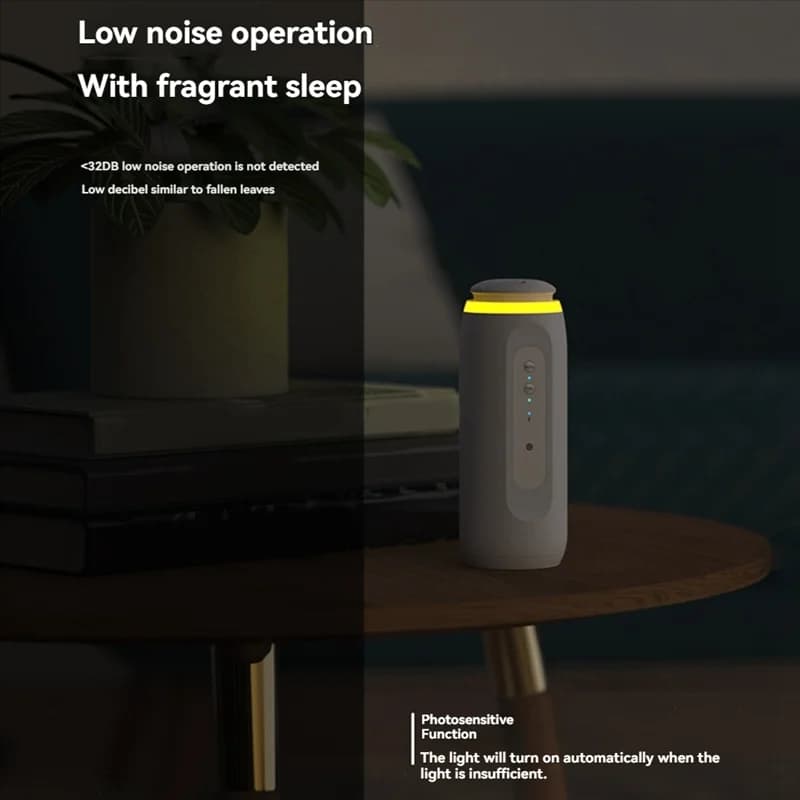 ABRB-300M3 Diffusore di aromi con presa a muro con sensore Luce notturna Smart Bluetooth App Diffusore di fragranze Spina UE