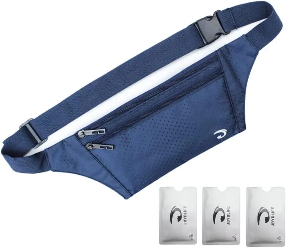 Ultra-Slim Raincoat for Running, Jogging and Travel - Light belt for Corridors