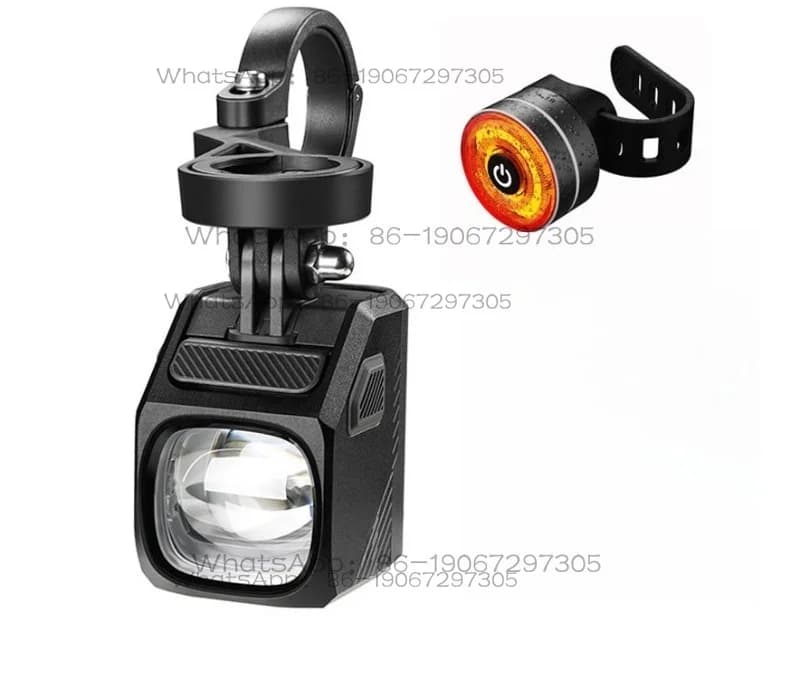 Hoisting cutoff line bicycle light night riding road hanging headlights mountain bike anti-glare