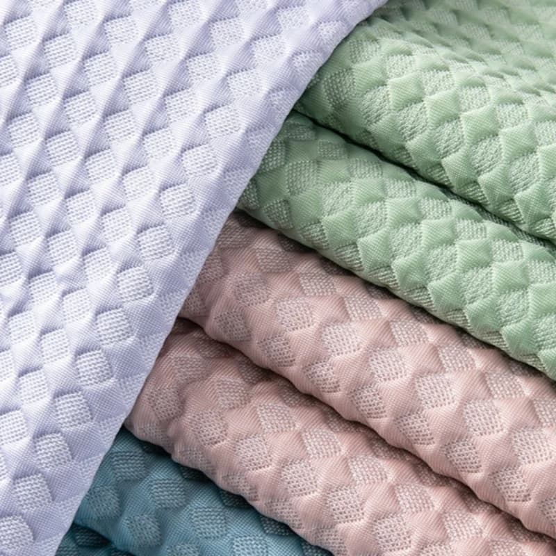 Cool Bean Ice Sensation Ice Silk Mat Fabric Summer Cool Ice Silk Soft Mat Bed Sheet Air Conditioning Mat Fabrics Cloth