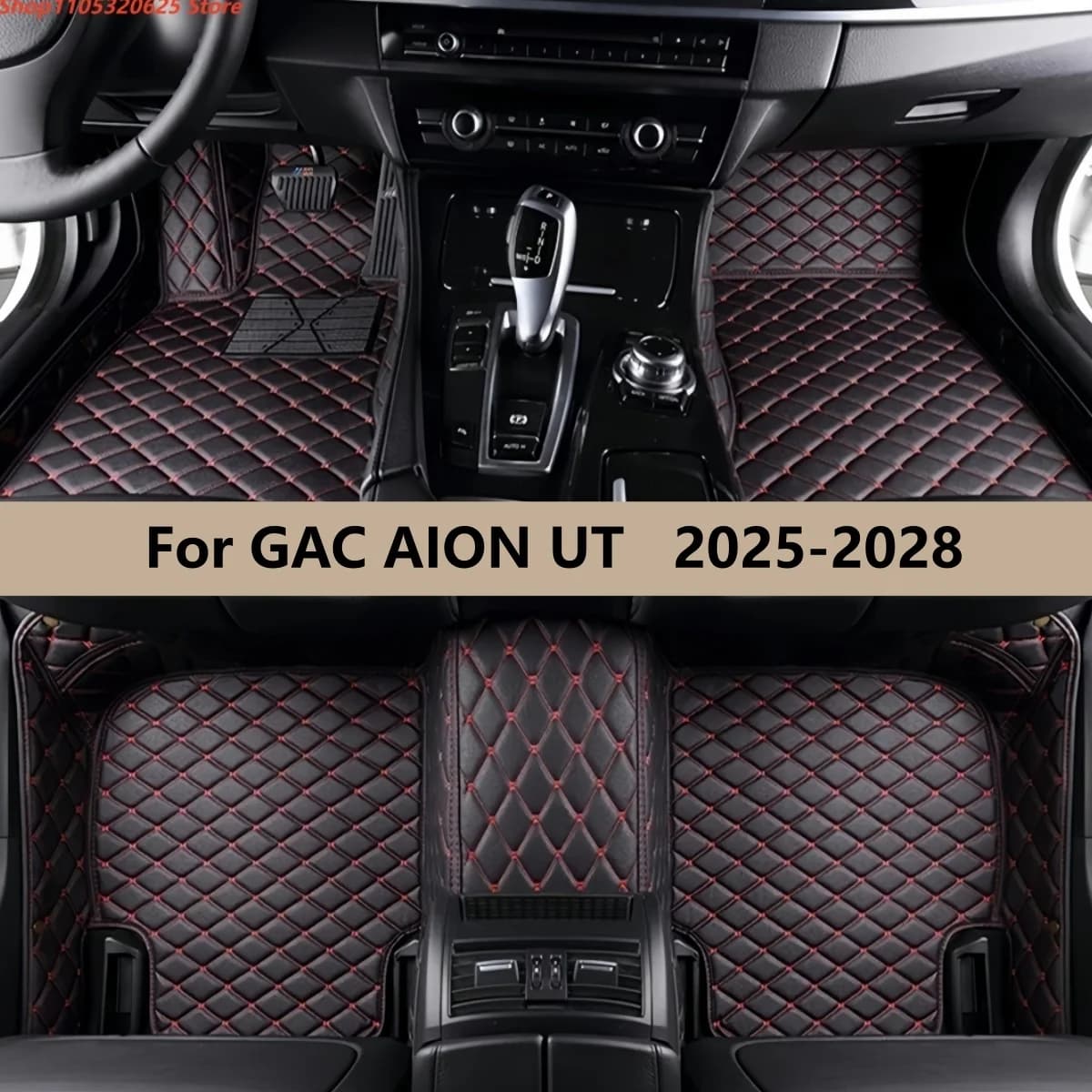 Tappetini per Auto Adatti a GAC AION UT 2025 2026 2027 2028, Set Completo di Tappeti per Sedili Anteriori e Posteriori