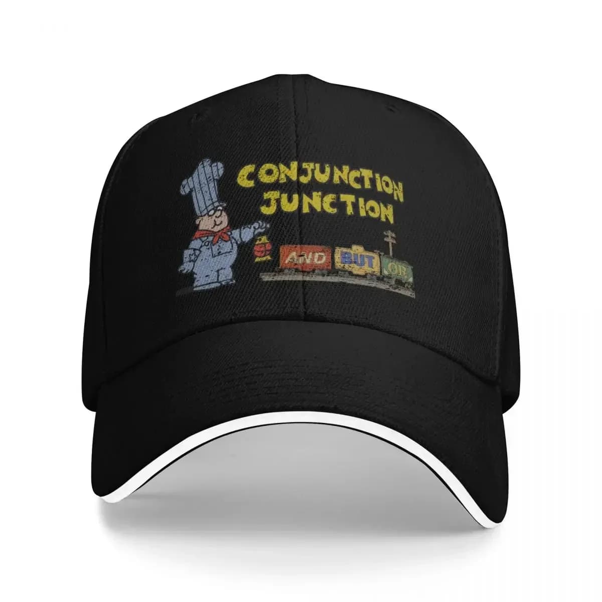 2026 New Schoolhouse Rock Conjunction Junction Baseball Cap Golf Wear hats on offer Ball men's big size hat Men Luxury Brand Wo