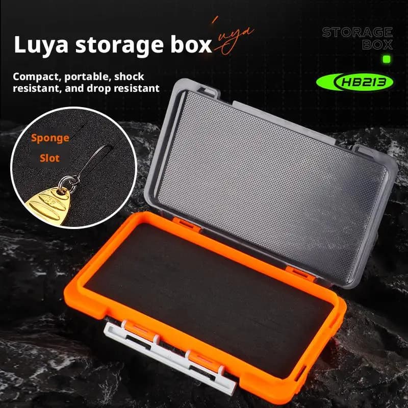Fishing Tackle Box Portable Lure Storage Case Fly Fishing Hook Bait Organizer Container for Carp Tackle Accessories