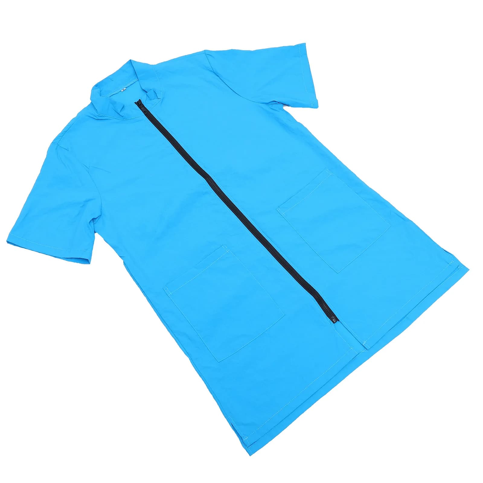 1 Pezzo Tuta Impermeabile per Lavoratori con Animali Domestici, Uniforme in Nylon per Negozi di Animali, Toelettatura Cani, Salone, Bagno, Barbiere, Giardinaggio, Lavoro Antistatico