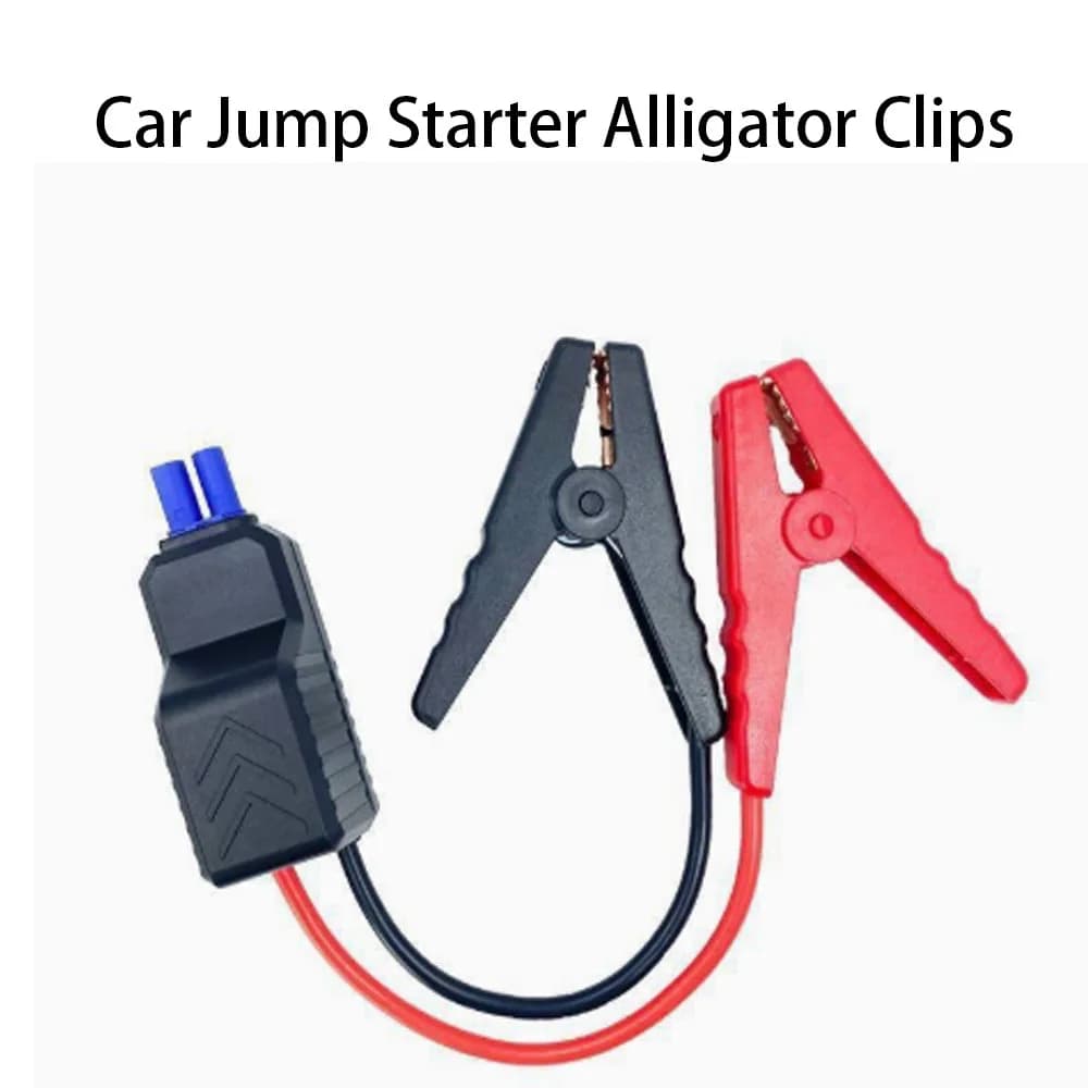 650A Smart Safe Protection Alligator Clips, Car & Motorcycle Emergency Jump Starter Cable For Vehicle Booster Power