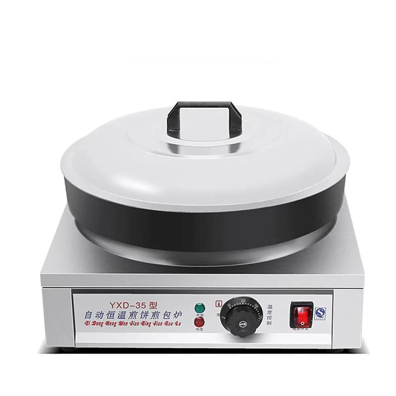 Electric Fried Dumpling Machine Cook Potstickers Boiled Dumplings Pan Fried Buns Electric Griddle Dumpling Frying Machine