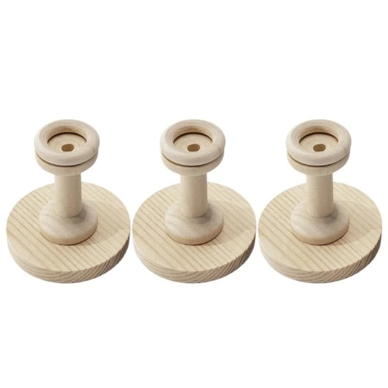 M5TC 3Pcs Golf Tennis Ball Support Bracket Baseball Display Stand Baseball Holder Round Tabletop Rack Easy to Use