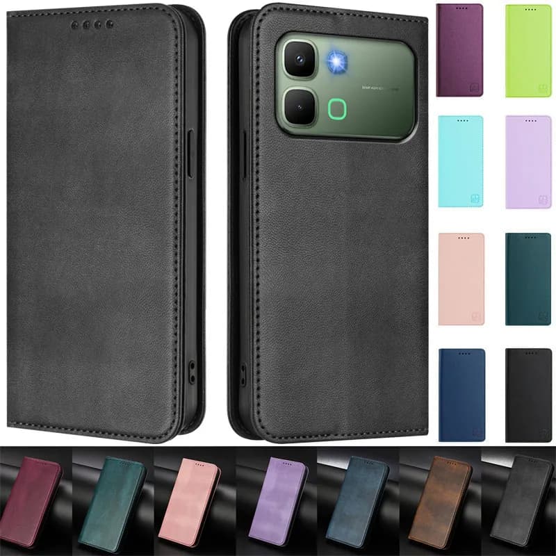 Custodia Magnetica NoteEdge per Infinix Note Edge 5G, Cover a Portafoglio in Pelle con Supporto per Infinix Note Edge 5G, Cover Posteriore Flip