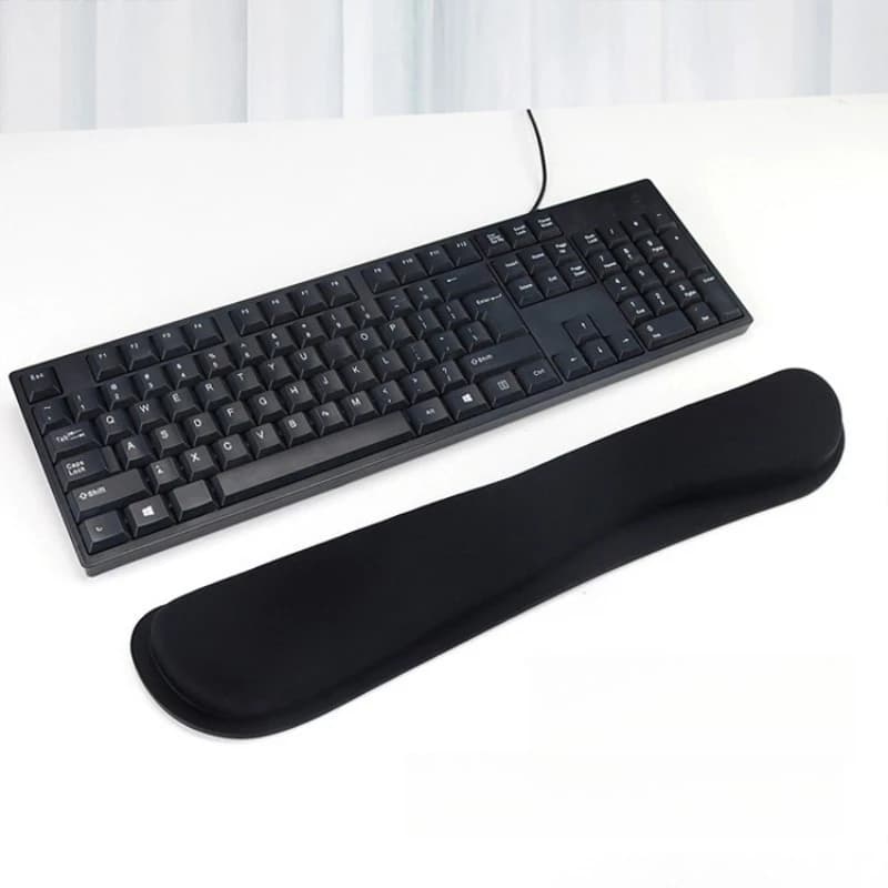 Non-slip Mouse Pad New Keyboard Wrist Rest Pad Memory Foam Superfine Fibre for PC Computer Gaming Keyboard Platform Rest