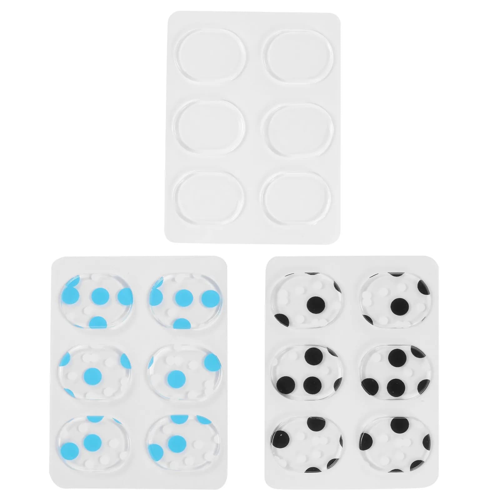 18Pcs Silicone Self-Adhesive Drum Dampening Gel Pads for Snare Bass Tom Cymbal Percussion Reduces Ringing Overtones Without Tone