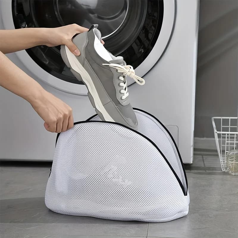 1 sacchetto per il bucato, sacchetto per scarpe, per lavanderia