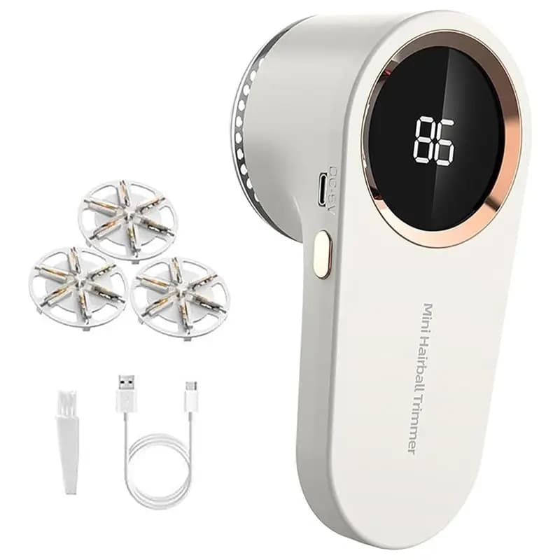 A04G-Fabric Shaver For Clothing, Fabric Shaver Lint Remover, Electric Lint Remover For Clothes, Rechargeable Trimmer