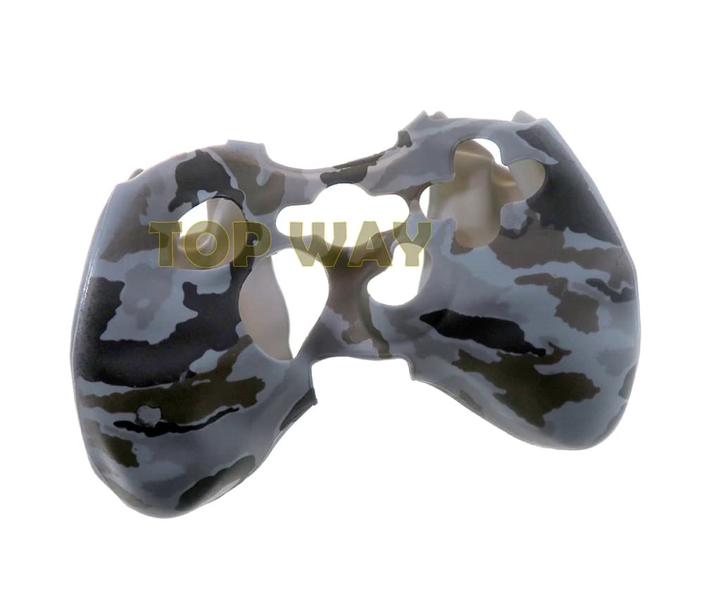 10PCS For Xbox 360 Wired / Wireless Controller Silicone Rubber Protective Case Cover Skin For XBOX360 Game Accessories