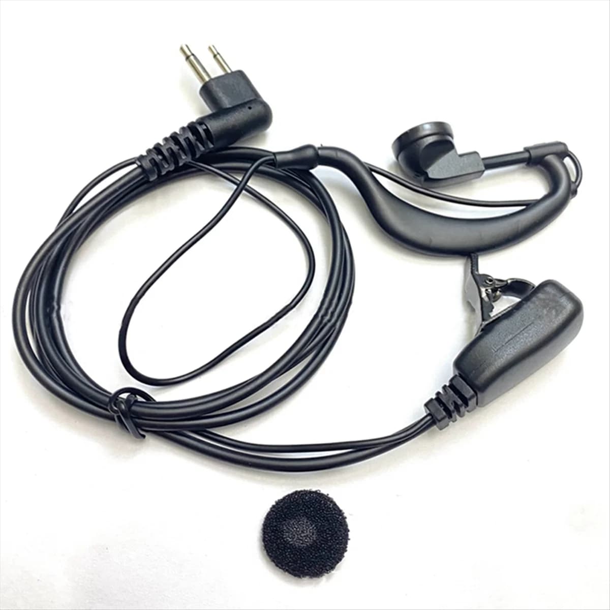 ZIZI Cuffie walkie-talkie con gancio per l'orecchio con spina M Cuffie walkie-talkie universali per cantiere di hotel