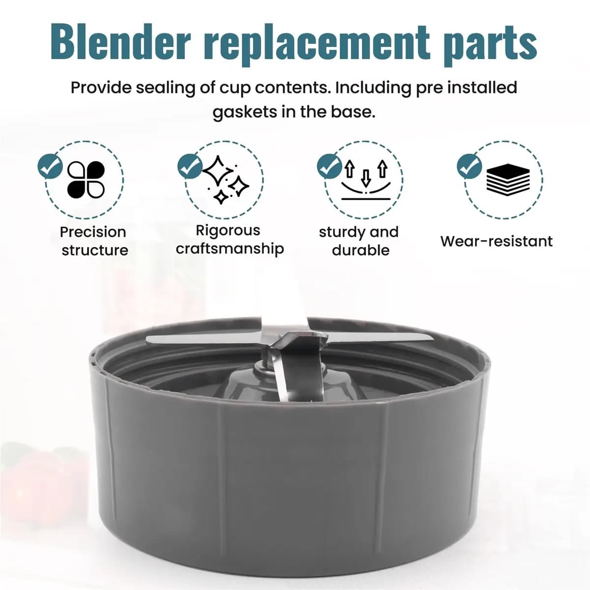 Lama di ricambio per frullatore Nutribullet, parti e accessori per frullatori, compatibile con i frullatori serie 900 e 6