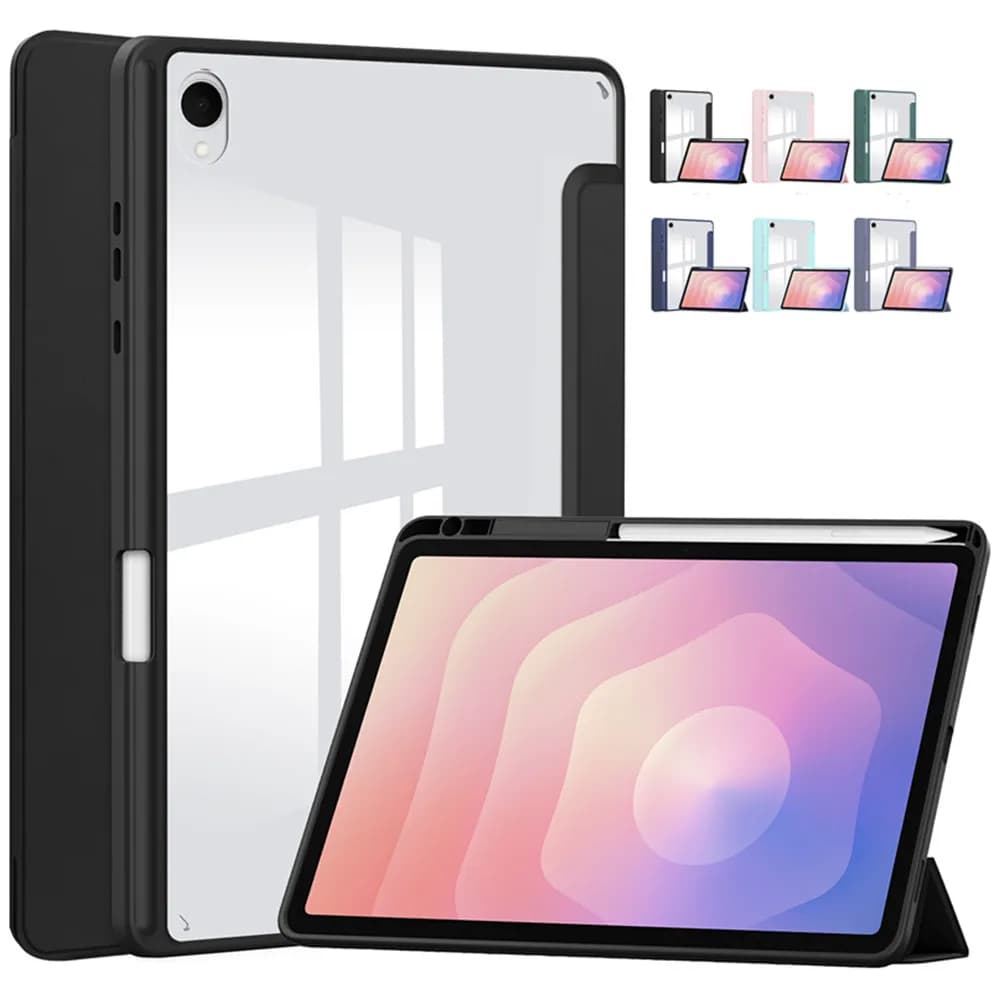 Per Samsung Galaxy Tab S11 11 pollici 2025 Custodia magnetica in acrilico posteriore con portapenne Funda 5G SM-X730/SM-X736 11 "Tablet Cover