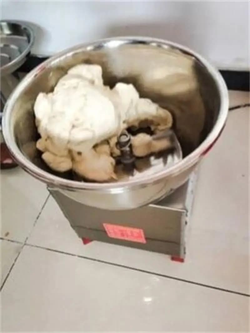 Commercial Kneader Mixer for Kneader with Stainless Steel Bucket