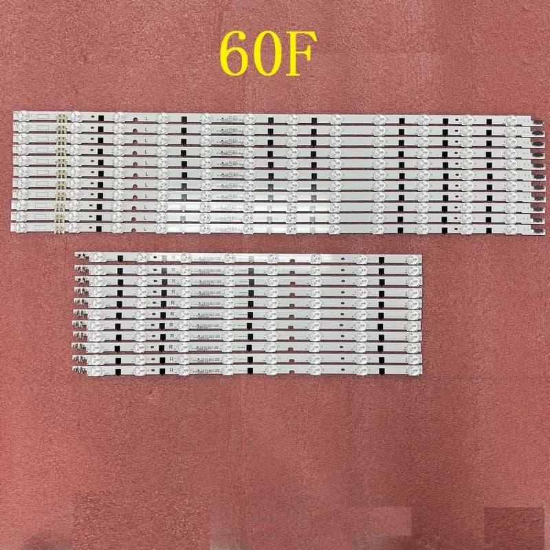 Striscia LED per Samsung UE60F6300AW UN60F6400AF UN60F6100AF UN60F6300AF UN60F6350AF UE60F6300AY UE60F6500 UE60F6200 UA60F6400