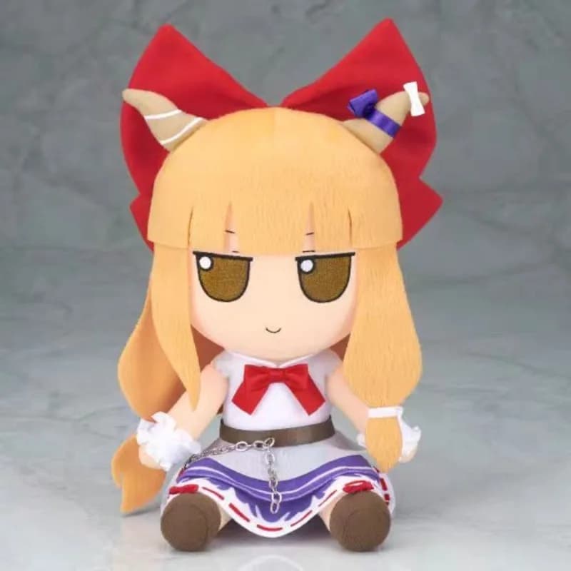 Peluche 20cm TouHou Project, Simpatica Bambola Suika Ibuki, Giocattolo per Bambini, Cosplay, Regalo di Compleanno, Decorazione Natalizia