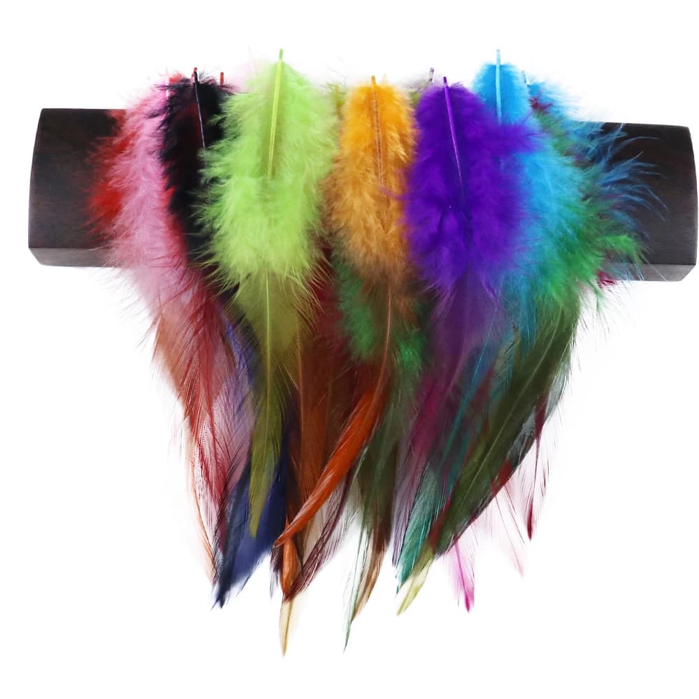100Pcs Natural Pheasant Feathers 5-6 Inch for DIY Dreamcatcher Jewelry Cosplay Costume Wedding Party Handmade Craft Decoration