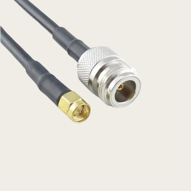 LMR195 Cavo N Jack femmina a SMA /RP SMA Maschio Femmina Connettore 50ohm Crimp per estensione antenna WIFI