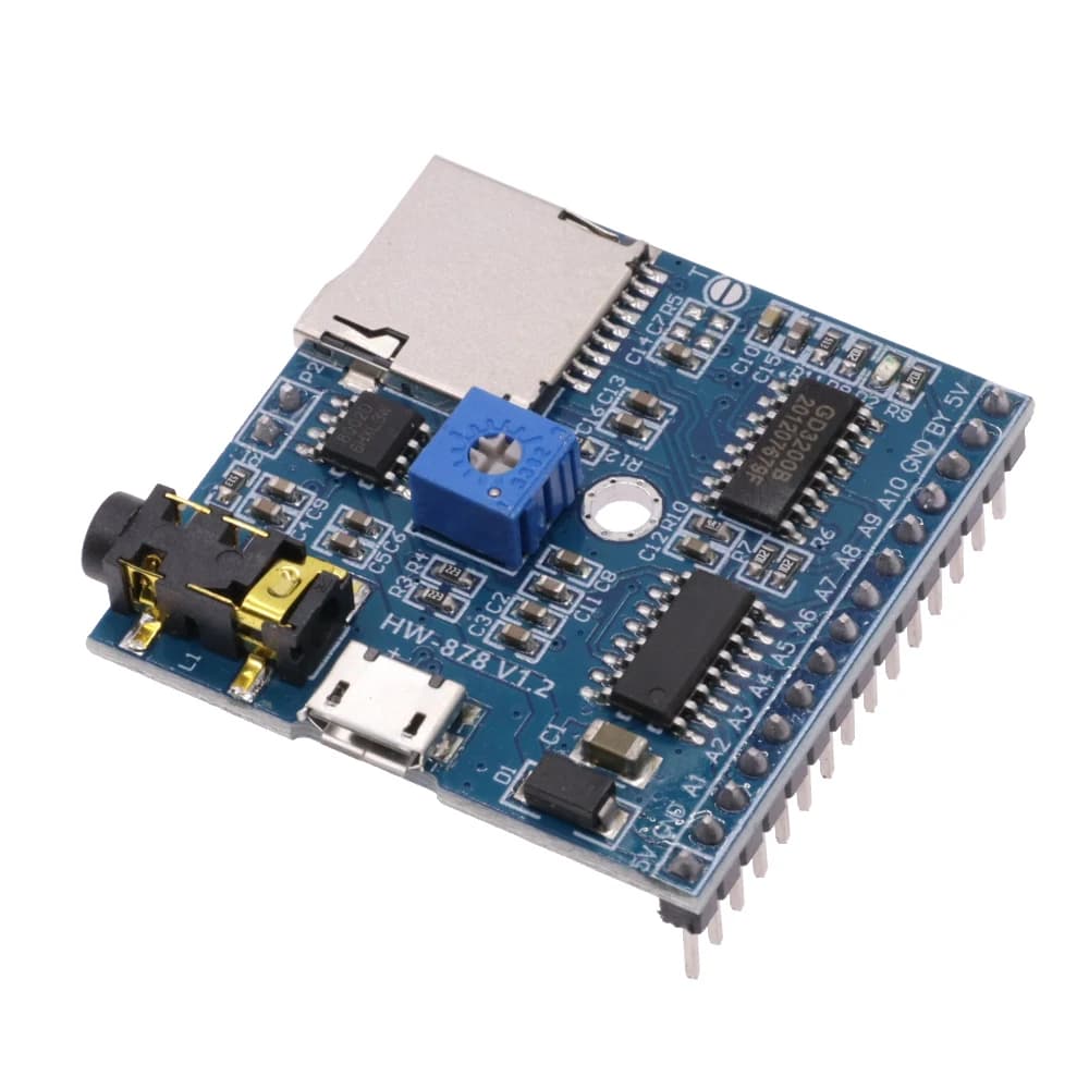 MP3 player voice playback module trigger playback module compatible with Arduino