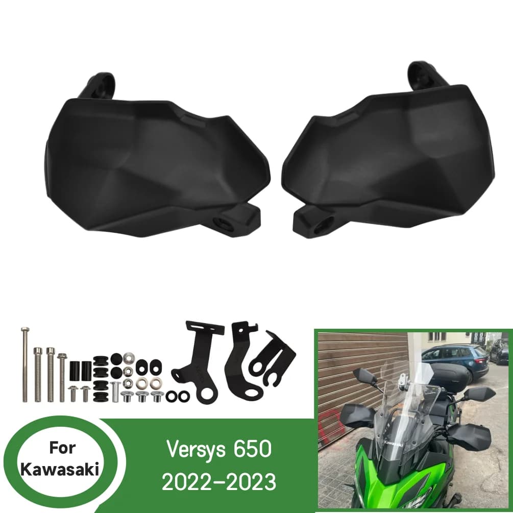 Versys650 Paramani Per Kawasaki Versys 650 2022 2023 Moto Manubrio Guardie Della Copertura Della Protezione Paramani Accessori