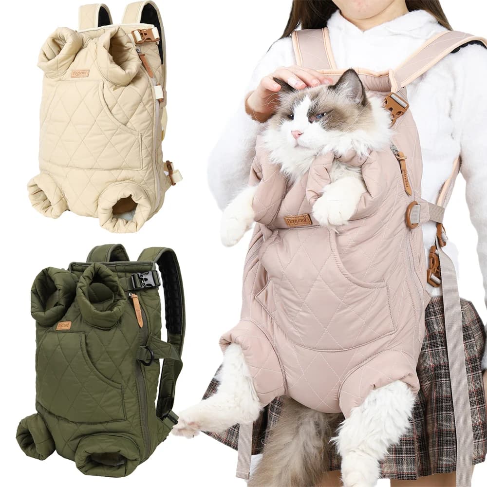Borsa da viaggio per gatti da viaggio zaino da trasporto per animali domestici caldo invernale per gatti accessori per maschere Sphynx forniture Transportin Gatos