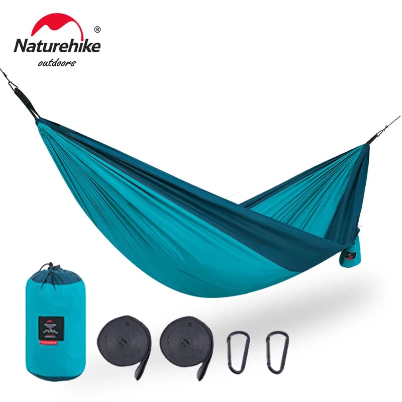 Amaca Naturehike Ultralight Amaca for 2 persons Snap resistance Suspended bed Portable hunting hammock swing for sleeping