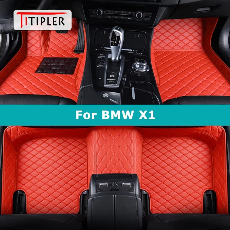 TITIPLER custom car mats for BMW X1 E84 F48 Car accessories Car accessories