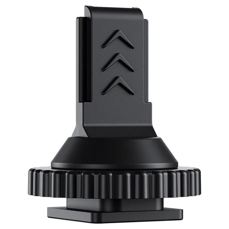 Adattatore Cold Shoe B27B per Microfono DJI, per l'uso su gabbie, treppiedi, fotocamere e hot shoe per fotocamere - Include attacco per treppiede da 1/4-20 mm