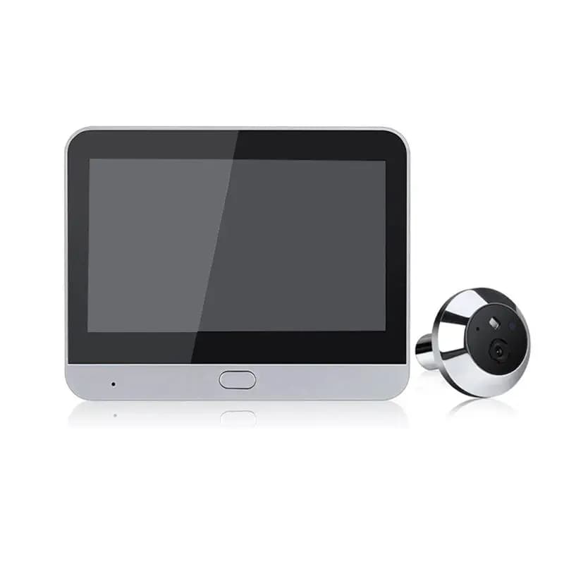 Videocitofono A72Z Tuya con Telecamera Spioncino, Monitoraggio Remoto da Smartphone, Campanello Video HD WiFi, Interfono Wireless
