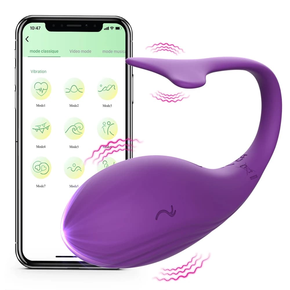 Giocattoli del sesso Bluetooth vibratore femminile uovo APP controllo stimolatore del punto G vibratore palline vaginali articoli per adulti per le donne mutandine