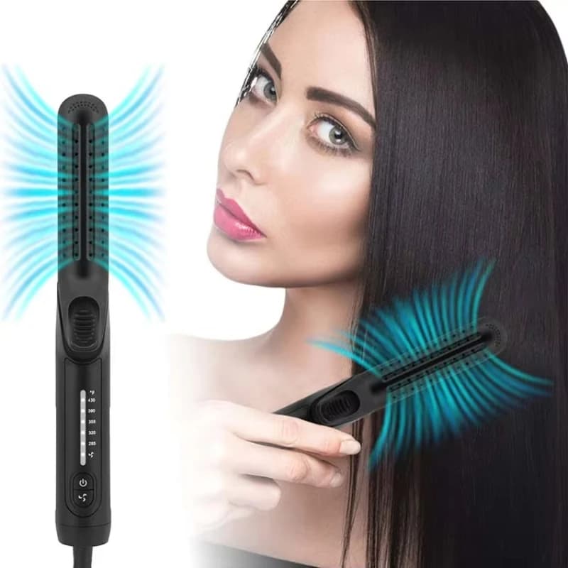 360 Air Styler 2 in 1 Curling Rod Ceramic Plate for professional hair and sprinkler