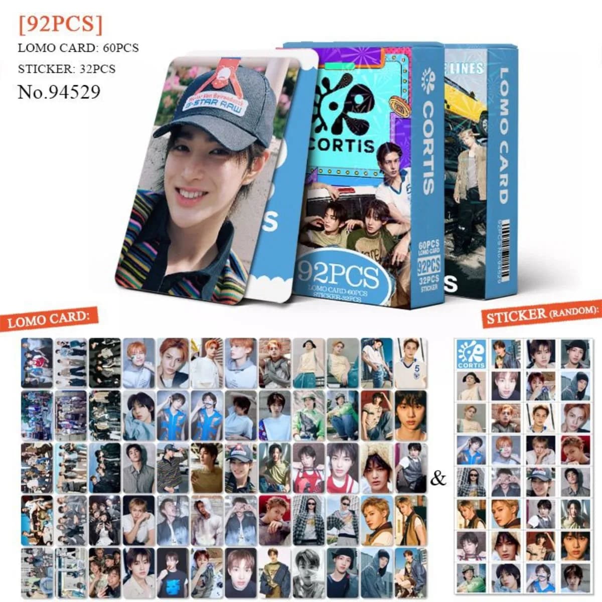 92PCS Men Group Small Card K-POP Idol Group Peripheral Photo Card mini Sticker LOMO Card Photo Collection Gift 2026