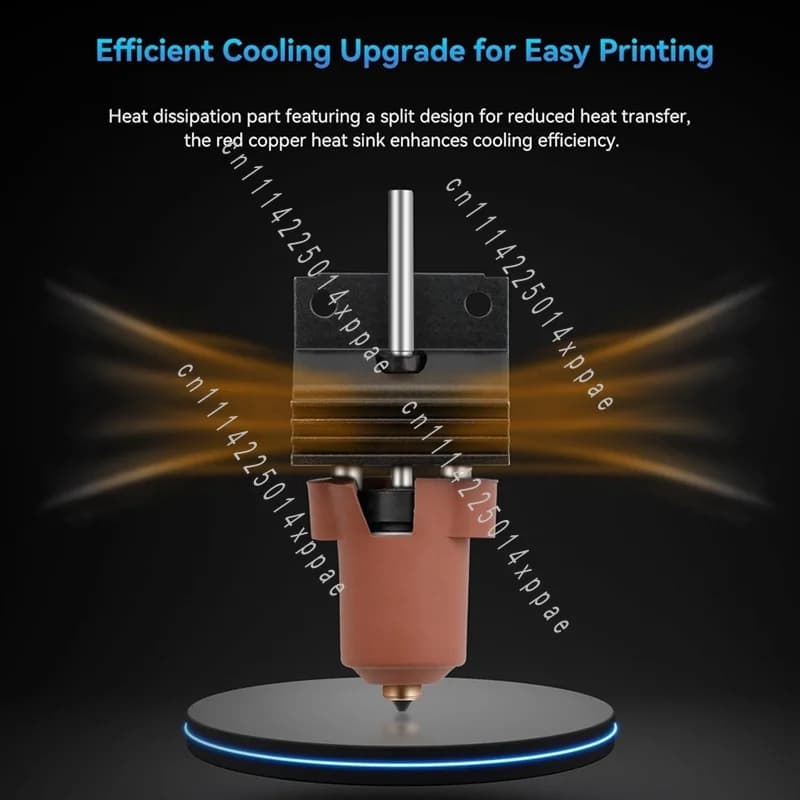 For Creality K1/K1 Max/K1C 3D Printer New-High Temperature Hotend Kit,High-Speed With Integrated Quick-Swap Nozzle