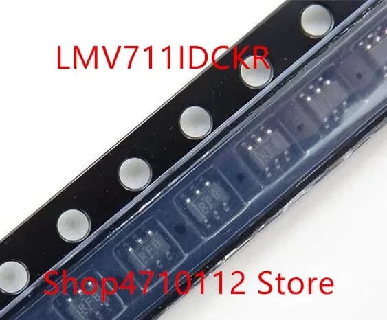 10 PZ/LOTTO NUOVO LMV711IDCKR LMV711IDCKT LMV711 MARCATURA RFB SC70-6