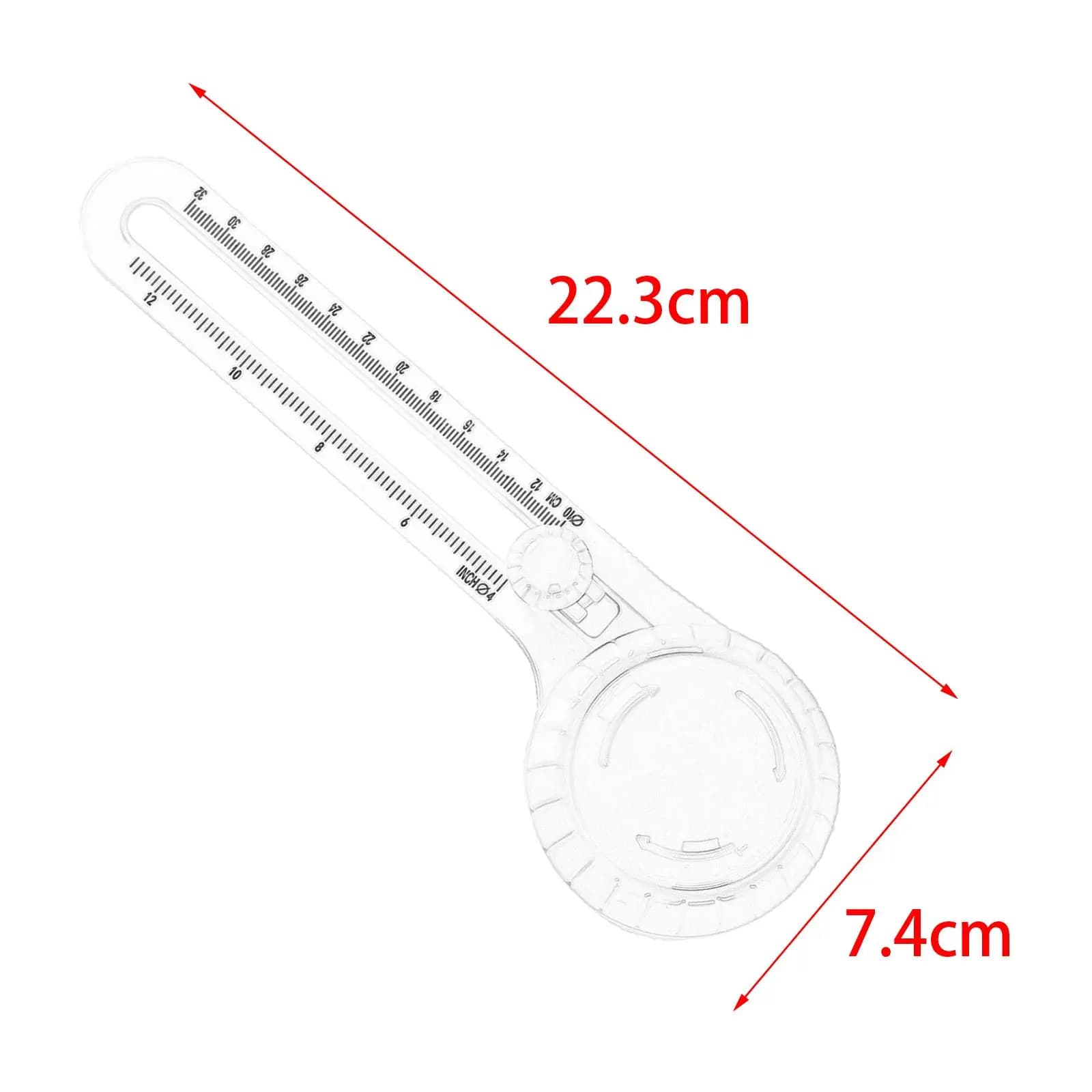 Taglierina Rotante Circolare Regolabile, Compasso per Carta, Strumento di Taglio per Scrapbooking Fai-da-Te e Progetti Artigianali
