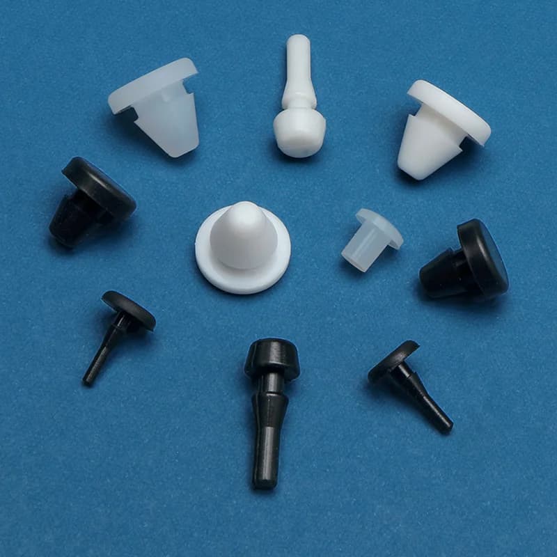 Damping Plug Silicone Rubber Stopper Protective Hole Thermostability Eyelet Softness Low Temperature Resistance Conical Cap Mute