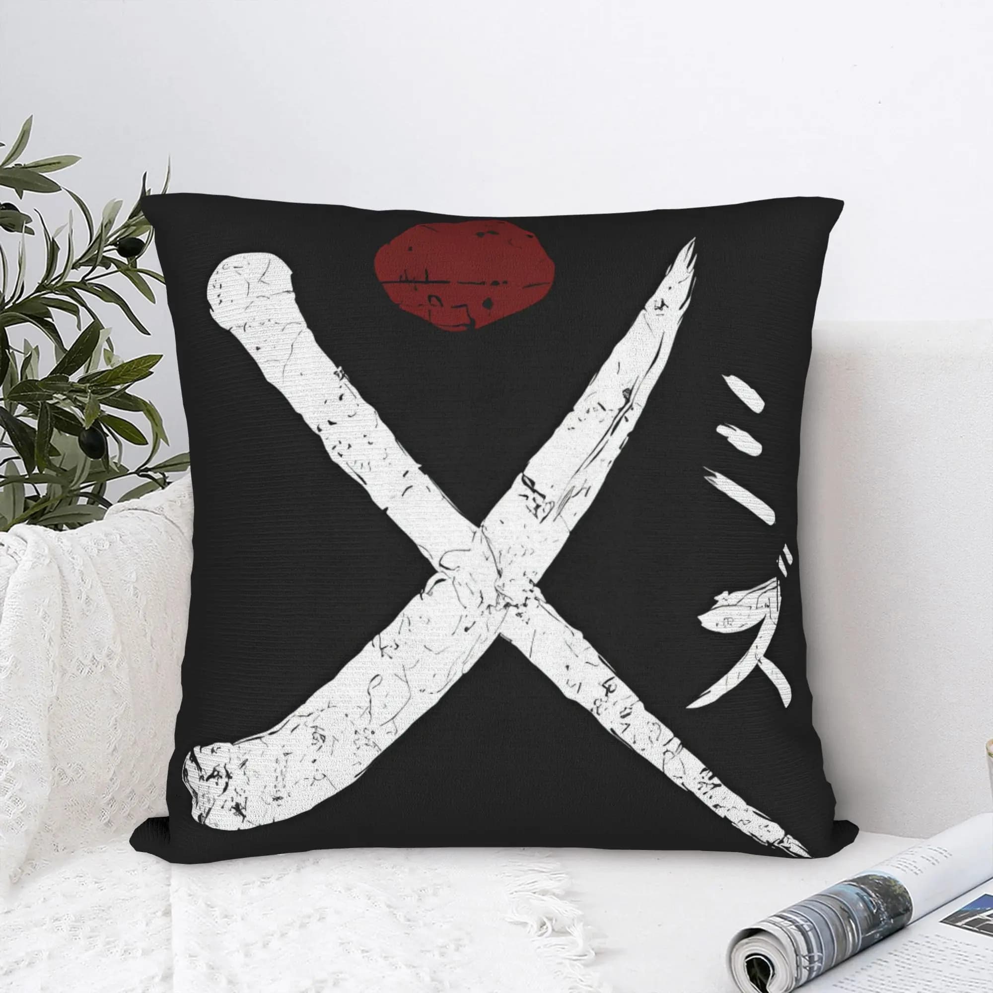 Pillow Cover Blue Eye Samurai Art Merch Fashion Pillow Case For Couch Sofa Bedroom Pillowcases
