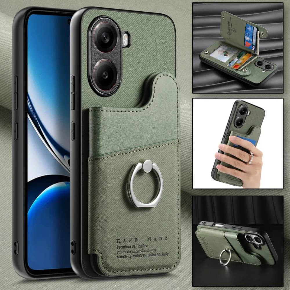 Custodia a Portafoglio in Pelle con Blocco RFID per Xiaomi Poco X8 Pro Max 5G 2026, Cover Posteriore per Poco X8 Pro, Funda per Mi Phone X8 X 8 Pro Max