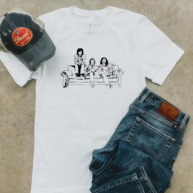 Maglietta Crosby Stills Nash Musica popolare anni '60 anni '70 e '80