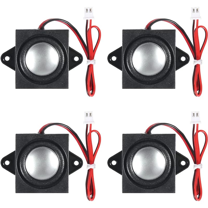 1/2/3/4 PCS Mini Speaker 3Watt 8Ohm Micro Speaker for Arduino for Small Electronic Projects Advertising Machines LCD TV Monitors