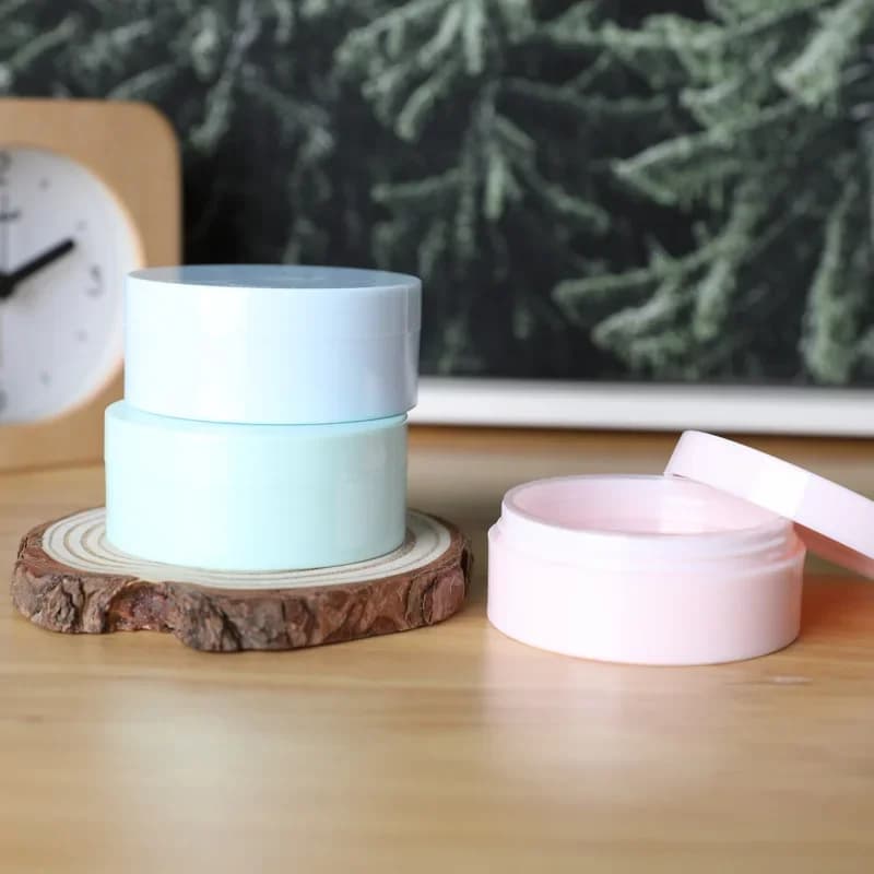 5g Loose Powder Empty Box Transparent Loose Powder Refillable Box Waterproof Cosmetic Puff Empty Jar Loose Powder Storage Box