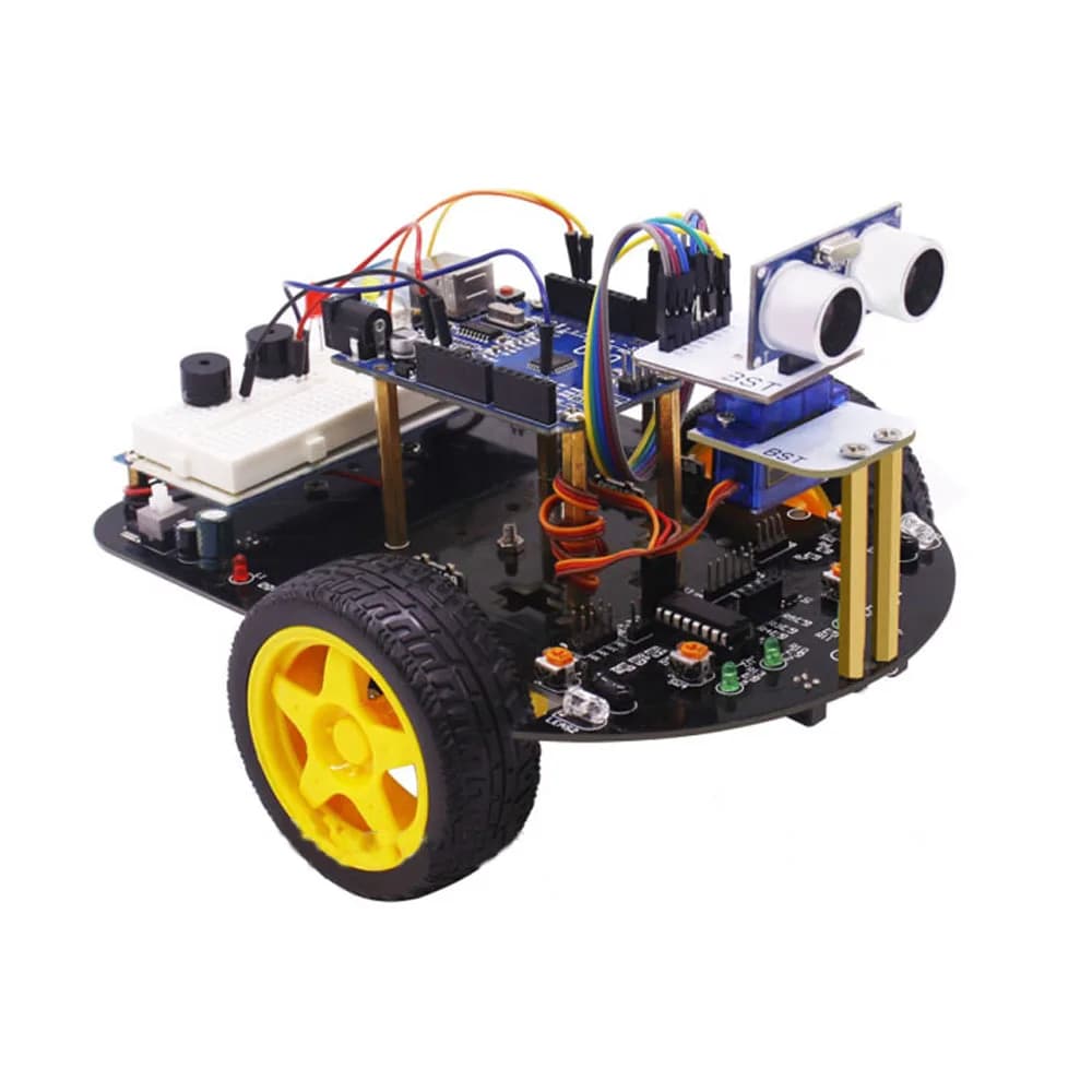 Yahboom 2WD Multifunctional 2 in1 Smartduino Robot DIY R3 Starter Car Kit for programming training