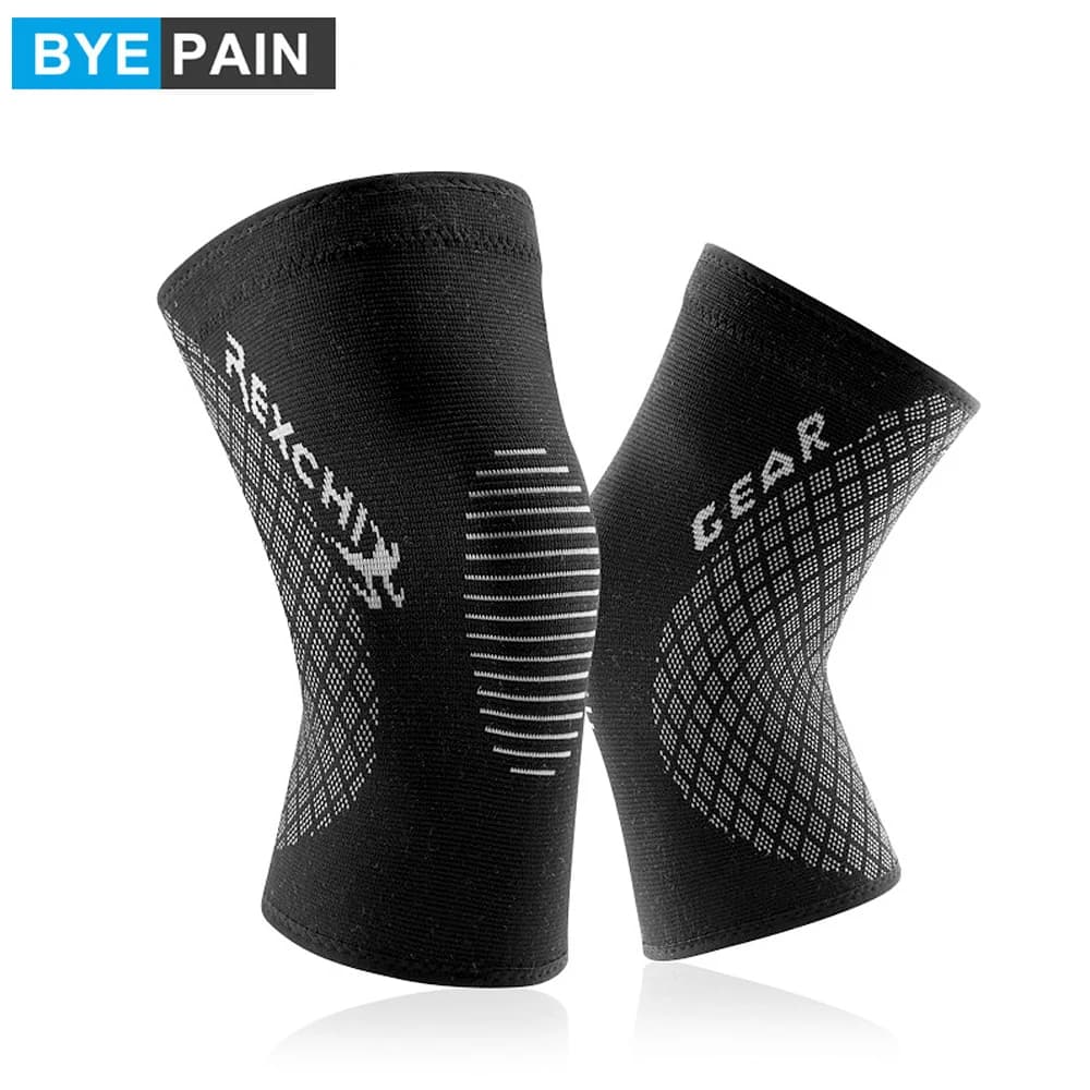 Supporto per ginocchio sportivo per dolore al ginocchio, ginocchiere a compressione per allenamento in corsa Sport a piedi artrite ACL menisco strappato