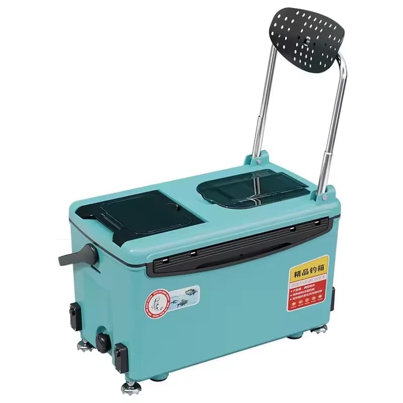 Adjustable Height Fishing Boxes Multi-Functional Fishing Container Outdoor Tackle Boxes Fishing Gear Equipment