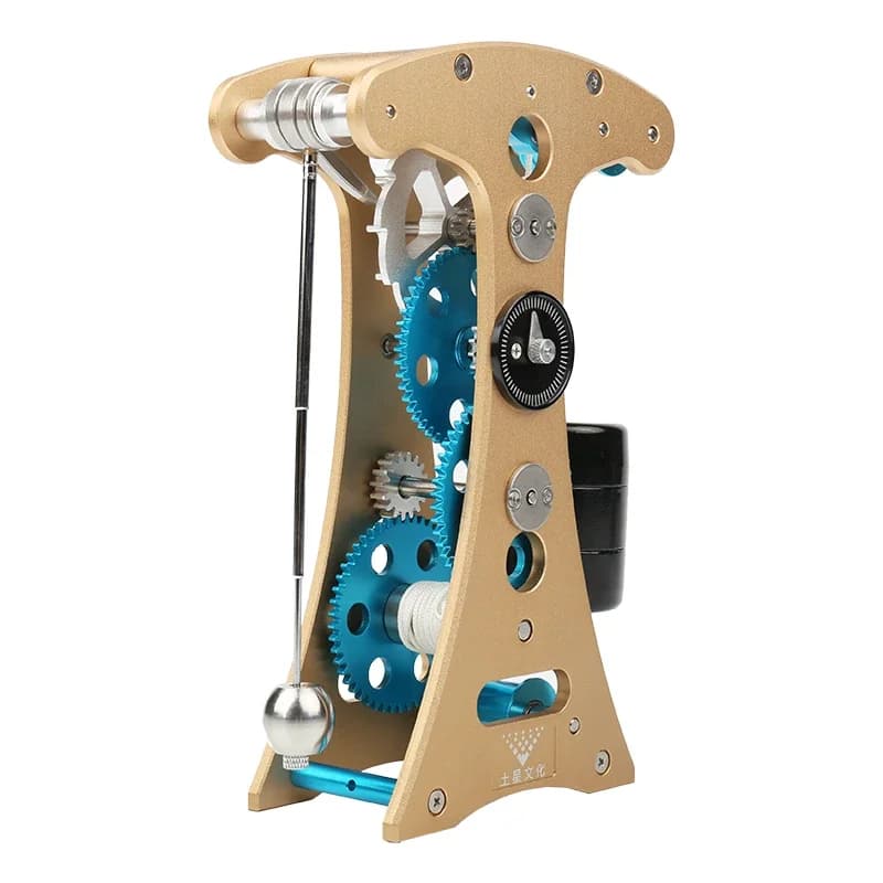 Orologio a pendolo Galileo fai-da-te Modello di assemblaggio artistico meccanico in metallo Ornamenti assemblati a mano Kit giocattolo per scienza e istruzione regalo