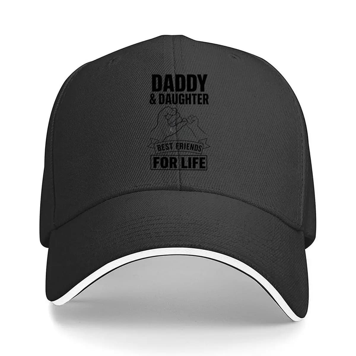 Daddy Daughter Best Friends For Life Sandwich Baseball Cap Sun Cap Outdoor Workouts Hat