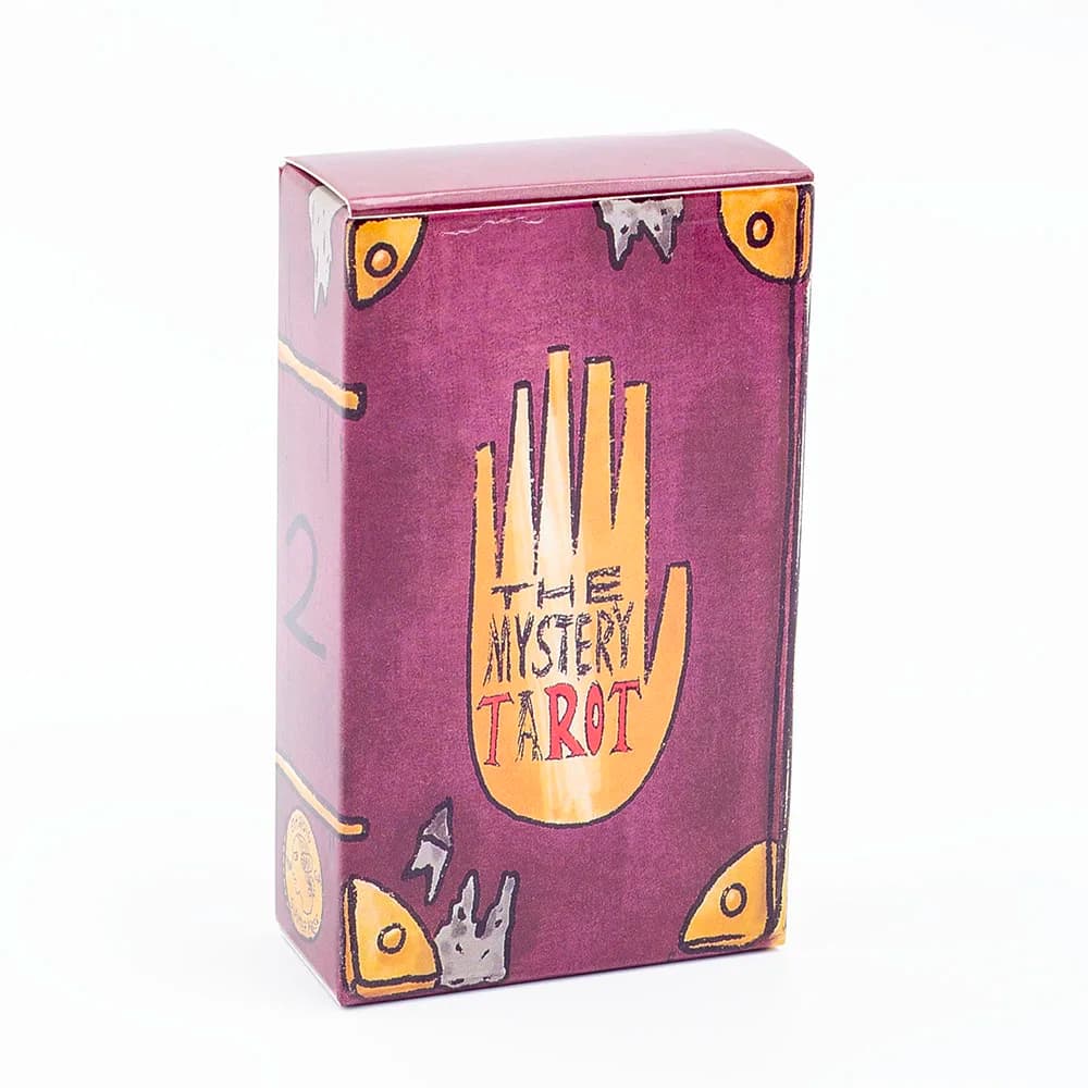 The Mystery Tarot 78 Card Deck versione inglese Fate divinazione Oracle Cards FortuneTelling Card Games Party Board Game 10.3 x6cm